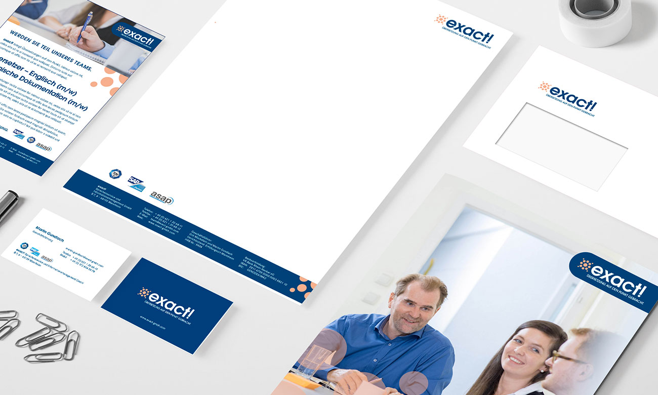 Das neue exact! Corporate Design